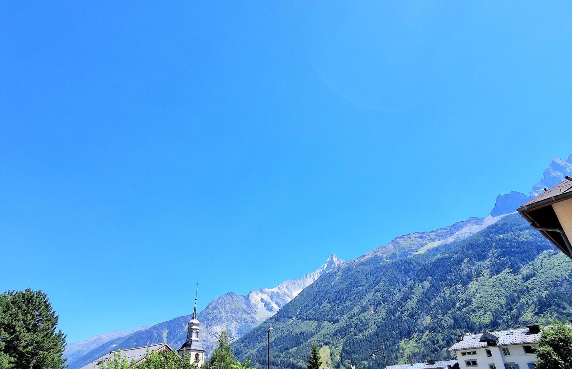 Le Majestic Superbe Appartement Centre Chamonix Oda fotoğraf
